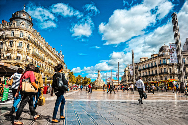 La Place de la Comédie - DR OT Montpellier