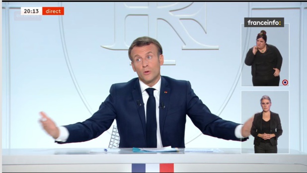 Emmanuel Macron : couvre-feu de 21h à 6h en Île-de-France et dans 8 métropoles Emmanuel Macron : couvre-feu de 21h à 6h en Île-de-France et dans 8 métropoles