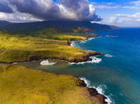 L’Aranui 5 à Ua Huka dans l’archipel des Marquises - DR Croisières Aranui