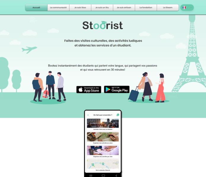 L'appli Stoorist L'appli Stoorist