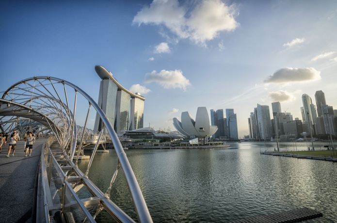 Marina Bay-Singapour