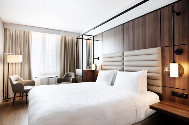 La nouvelle adresse dispose d'un Vitalize Gym & Wellness Spa et de 223 chambres - Photo Marriott La nouvelle adresse dispose d'un Vitalize Gym & Wellness Spa et de 223 chambres - Photo Marriott