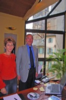 Pierre Spirito, directeur SELO et CDT, Brigitte Donnadieu attachée de presse Pierre Spirito, directeur SELO et CDT, Brigitte Donnadieu attachée de presse