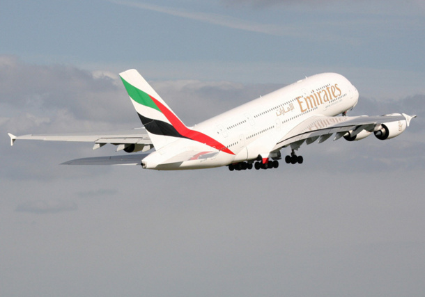 Tim Clark, l’actuel CEO d’Emirates résume sa stratégie de manière simple : « actuellement 2 milliards d’habitants vivent dans un rayon de 4 heures de vol de Dubaï et 4 milliards dans un rayon de 8 heures de vol ».  photo DR