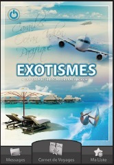 Les clients d'Exotismes reçoivent un code et un login pour télécharger gratuitement l'application qui se désactive automatiquement au retour du voyage - DR Les clients d'Exotismes reçoivent un code et un login pour télécharger gratuitement l'application qui se désactive automatiquement au retour du voyage - DR
