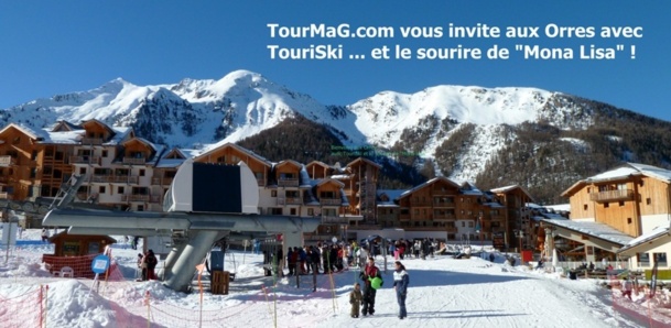 TouriSki tout schuss ce week end aux Orres avec TourMaG.com et April International !