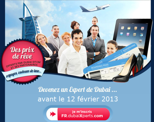Challenge organisé par le Dubai-Department of Tourism and Commerce Marketing pour les agences AS Voyages. - DR Challenge organisé par le Dubai-Department of Tourism and Commerce Marketing pour les agences AS Voyages. - DR
