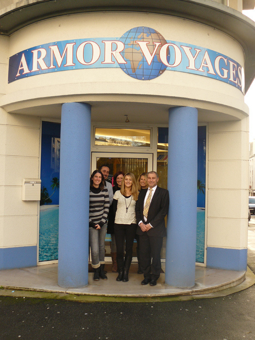 L’équipe d’Armor Voyages - DR L’équipe d’Armor Voyages - DR