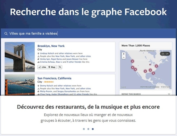 L'entreprise de Mark Zuckerberg a en effet annoncé le lancement de son moteur de recherche interne baptisé "Graph Search". - DR