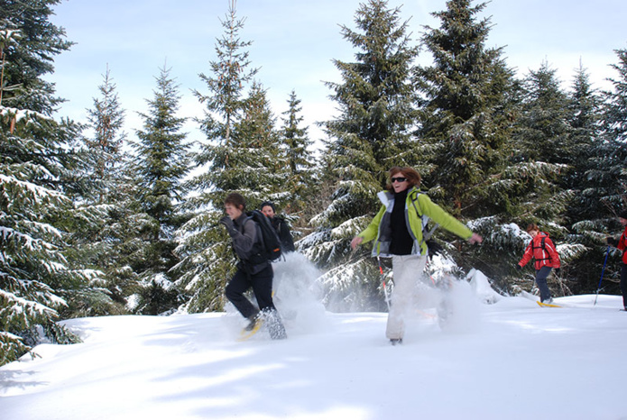 Raquettes - Aubrac © Tourisme-Aveyron