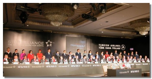 : Istanboul ce samedi pour signer l’arrivée de Turkish Airlines dans la grande famille Star Alliance