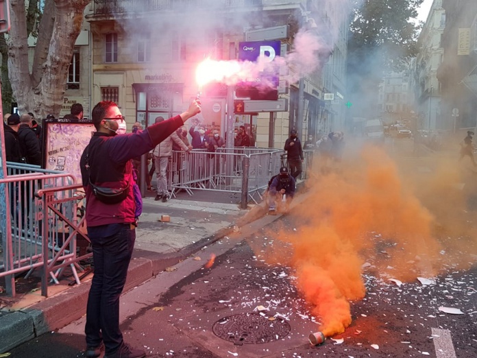 "Nous manifesterons dès lundi, avec l'événementiel, les commerçants et l'hôtellerie et restauration.   L'appel a été lancé à toutes les confédérations de l'UMIH", selon Laurent Duc (UMIH) - RP