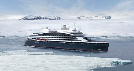 Le Commandant-Charcot, futur navire de haute exploration polaire de la compagnie - DR Ponant Le Commandant-Charcot, futur navire de haute exploration polaire de la compagnie - DR Ponant