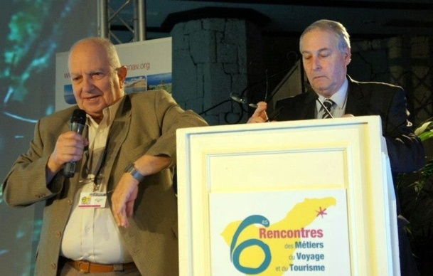 Raoul Nabet (gche) et Alain Werwilghen, secrétaire général de l'EGFATT /photo CE Raoul Nabet (gche) et Alain Werwilghen, secrétaire général de l'EGFATT /photo CE