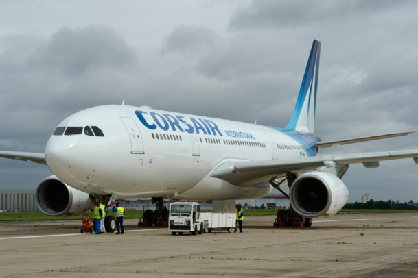 Avec son A330-300 flambant neuf et sa nouvelle classe affaires (Grand Large)  la compagnie de TUI France, a incontestablement marqué des points ce week end auprès de la profession.../photo dr