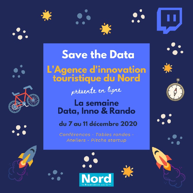 L'Agence d'innovation touristique du Nord lance la semaine Data Inno Rando