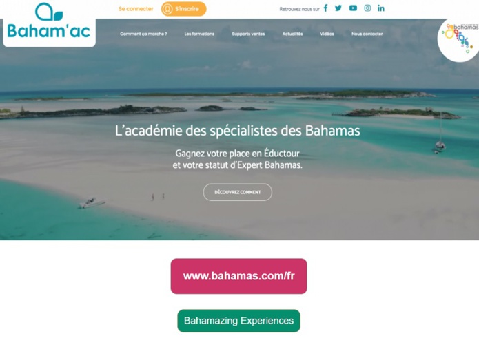 L'Office du Tourisme des Bahamas reprend ses webinars