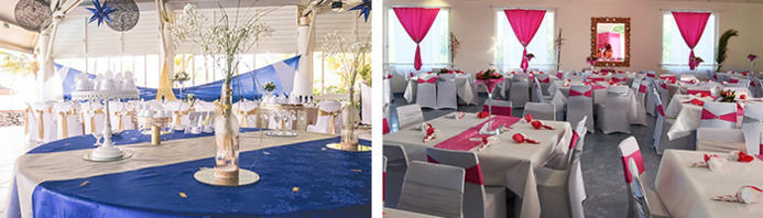 © Salle Créolia / HTL des Roches - © Jean-Emmanuel Hay / banquets séminaires mariages… © Salle Créolia / HTL des Roches - © Jean-Emmanuel Hay / banquets séminaires mariages…