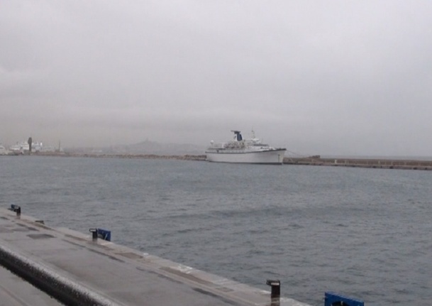 Malgré la levée de la saisie de l'APST, le Princess Danae ne devrait pas reprendre la mer tout de suite - Photo Anaïs Borios