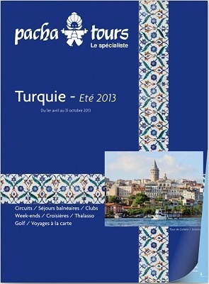 Le catalogue Printemps/Été 2013 de Pacha Tours est disponible dans 2 390 agences de voyages - DR