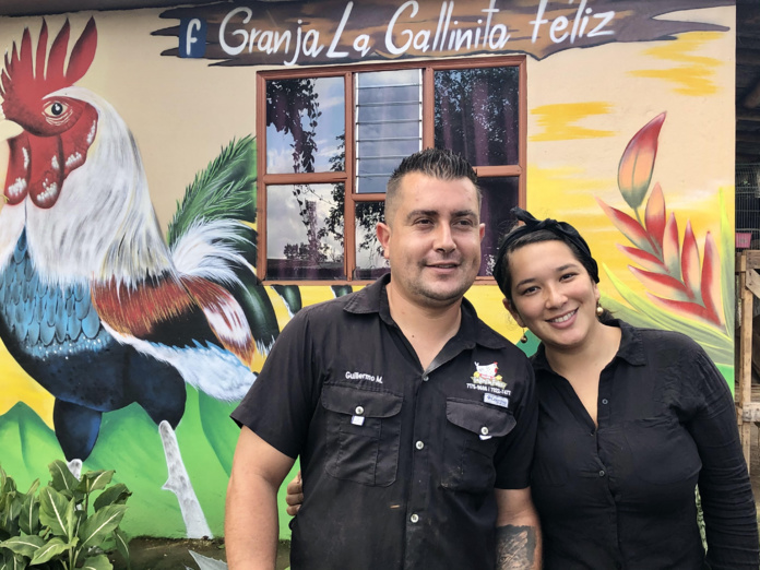 La Galinita Feliz s'est remplumée avec le tourisme et est entre de bonnes mains de bonnes mains avec Guillermo et Fabiola... /crédit JDL