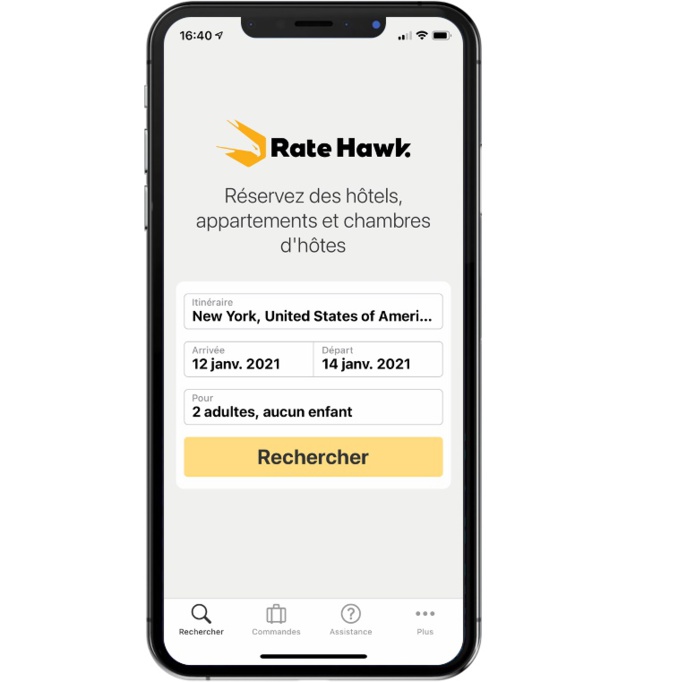 RateHawk permet aux agents de voyages de réserver des hôtels depuis... leur smartphone RateHawk permet aux agents de voyages de réserver des hôtels depuis... leur smartphone