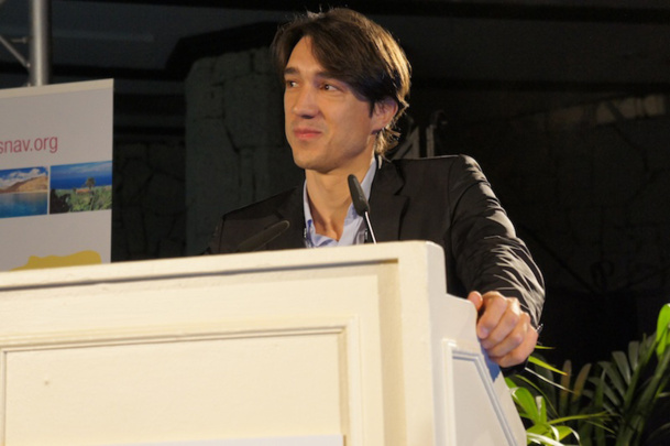 Invité au congrès du SNAV, Thomas Steinbrecher, directeur du secteur voyage chez Google France, a voulu rassurer à propos de Google Hotel Finder : il n'entrerait pas dans ses intentions (pour l'instant ?) de rendre possible la réservation d'hôtels - DR : CE Invité au congrès du SNAV, Thomas Steinbrecher, directeur du secteur voyage chez Google France, a voulu rassurer à propos de Google Hotel Finder : il n'entrerait pas dans ses intentions (pour l'instant ?) de rendre possible la réservation d'hôtels - DR : CE