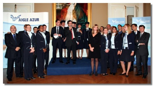 Portrait de famille pour Aigle Azur Portrait de famille pour Aigle Azur