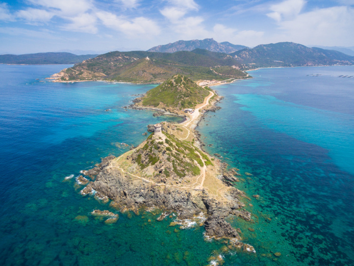 Vue aérienne des Sanguinaires (Ajaccio) /crédit DepositPhoto