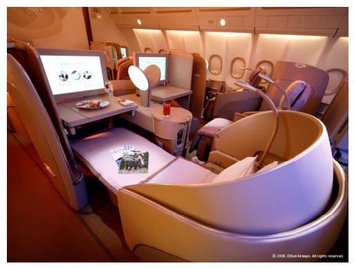 La luxueuse First d'Etihad Airways La luxueuse First d'Etihad Airways