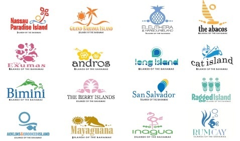 Les 16 destinations des Bahamas espèrent accroître leur notoriété avec leurs nouveaux logos - DR