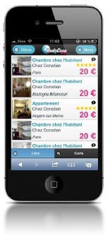 La version mobile de BedyCasa offre 2 nouvelles fonctionnalités : la géolocalisation et les favoris - DR La version mobile de BedyCasa offre 2 nouvelles fonctionnalités : la géolocalisation et les favoris - DR