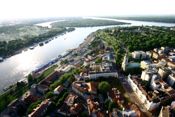 Belgrade, capitale de la Serbie, est une ville qui se prête parfaitement aux city-break, surtout en été, pour profiter de l'animation sur les bords de sa rivière Sava et du Danube. DR