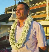 Thierry Barbion, promoteur du Radisson Plaza Resort Tahiti - Crédit: Ch. DUROCHER - Tahitipresse