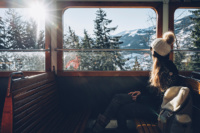 Tramway du Mont-Blanc - Saint-Gervais-les-Bains - massif du Mont Blanc © Max Coquard-Bestjobers