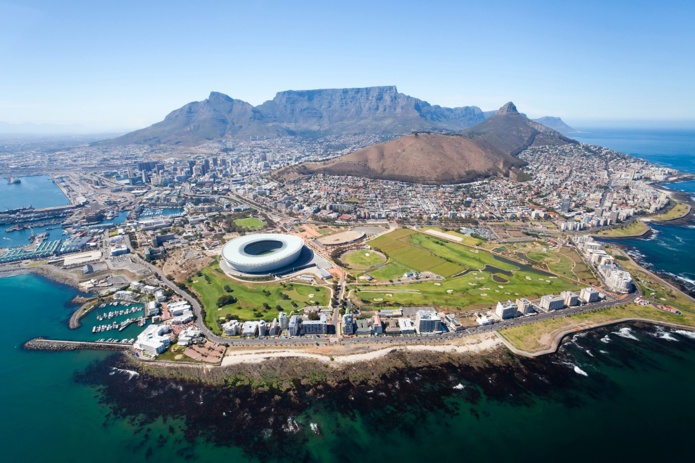La ville du Cap en Afrique du Sud  - Depositphotos