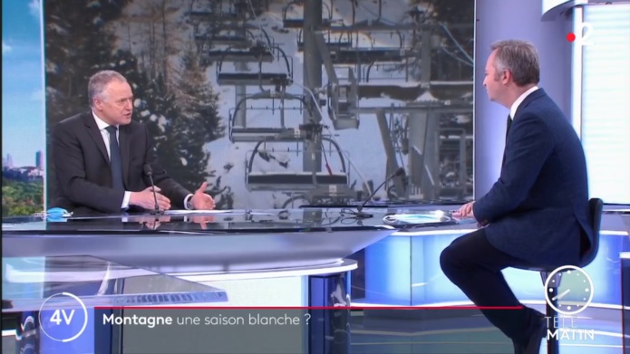 Jean-Baptiste Lemoyne demande aux Français d'attendre avant d'annuler leurs vacances au ski - DR capture écran