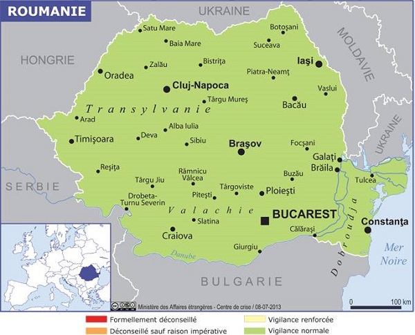 La Roumanie impose depuis le 9 janvier une obligation de quarantaine pour les Français - Crédit photo : France Diplomatie La Roumanie impose depuis le 9 janvier une obligation de quarantaine pour les Français - Crédit photo : France Diplomatie