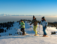 Raquettes dans le Jura ©Stéphane Godin-Jura Tourisme