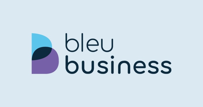 La nouvelle identité visuel de Bleu Voyages qui devient Bleu Business - DR La nouvelle identité visuel de Bleu Voyages qui devient Bleu Business - DR