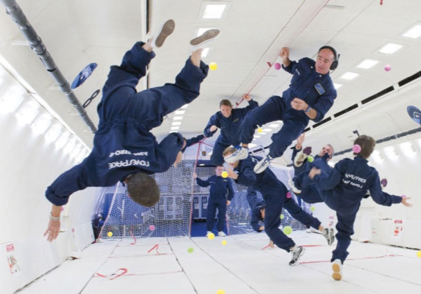 40 passagers décollent à 13h00 de l'aéroport de Bordeaux pour découvrir  l'apesanteur, à bord de l'Airbus A300 ZERO-G - DR