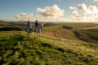 Horse Riding in the Cheviot Hills - DR VisitScotland - David N Anderson