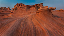 Dunes fossiles, Al Wathba © Abu Dhabi Department of Culture and Tourism