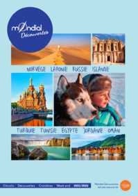 La brochure Mondial Découvertes 2021 - DR La brochure Mondial Découvertes 2021 - DR