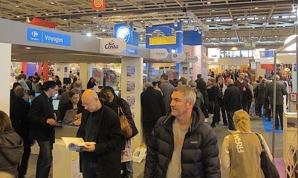 Des allées bien remplies et des visiteurs de qualité : voici les ingrédients de l'édition 2013 du salon mondial du tourisme de Paris. DR Des allées bien remplies et des visiteurs de qualité : voici les ingrédients de l'édition 2013 du salon mondial du tourisme de Paris. DR