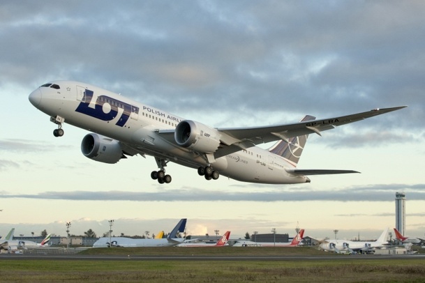 LOT veut réserver ses liaisons long-courriers au Boeing 787 Dreamliner - Photo DR LOT veut réserver ses liaisons long-courriers au Boeing 787 Dreamliner - Photo DR