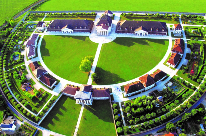 Vue aérienne. Collection Saline Royale Vue aérienne. Collection Saline Royale