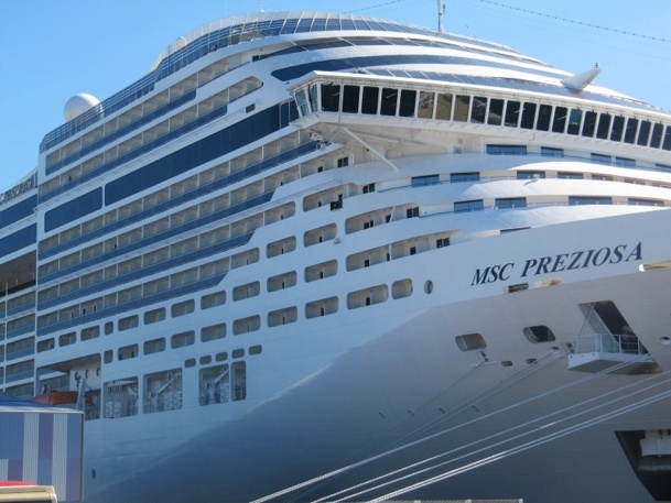 Le passager tiré au sort pour prendre les commandes du MSC Preziosa sera rémunéré en conséquence - Photo P.C.