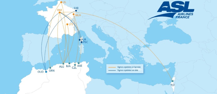 ASL Airlines France dévoile son programme été 2021