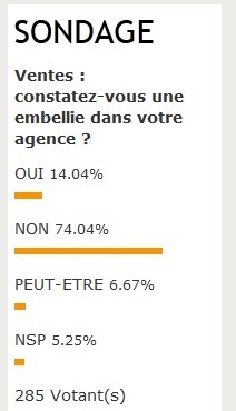 Ventes été : progression TO, encéphalogramme plat pour les agences